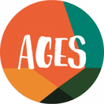 Ages logo colored circle